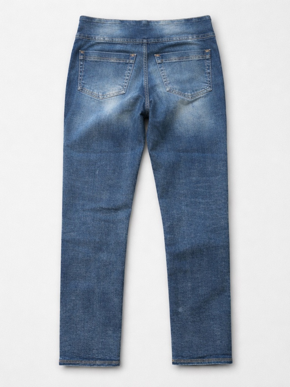 Rock & Republic Distressed Light Blue Skinny Jeans - Picture 2 of 7